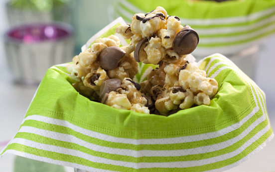Malteser popcorn balls