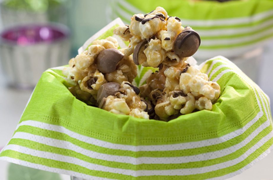 Malteser popcorn balls