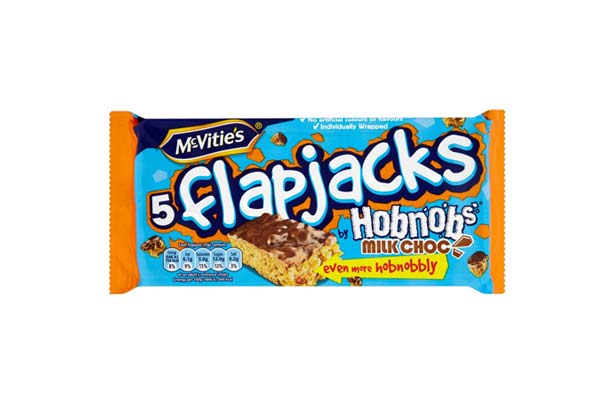 Morrisons McVitie's Milk Chocolate Hobnobs Flapjacks