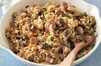 Mushroom risotto recipe