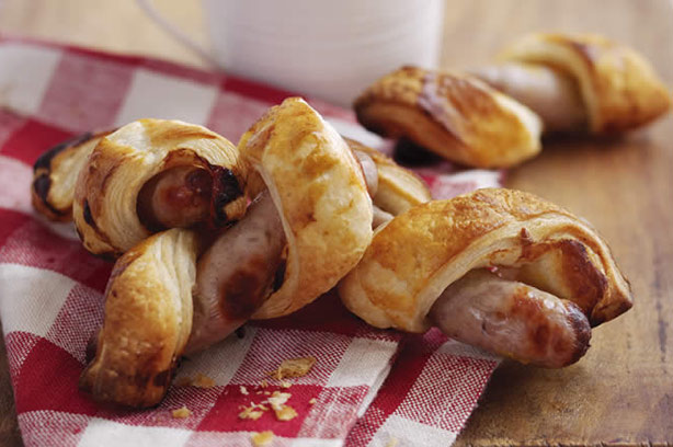 Sausage rolls with a twist
