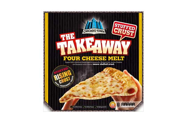 Waitrose Chicago Town Takeaway Stuffed Crust Four Cheese Pizza