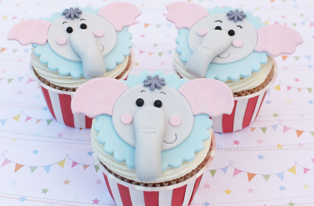 Elephant cupcakes