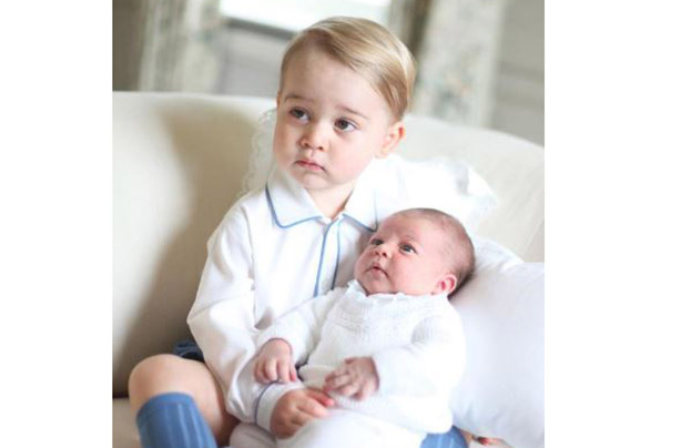 Prince George and Princess Charlotte