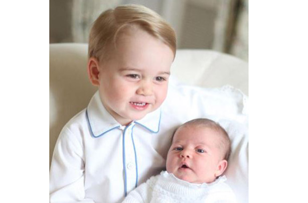 Prince George and Princess Charlotte