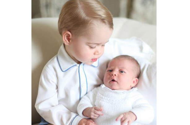 Prince George and Princess Charlotte
