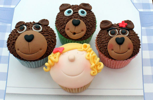 Animal cupcakes