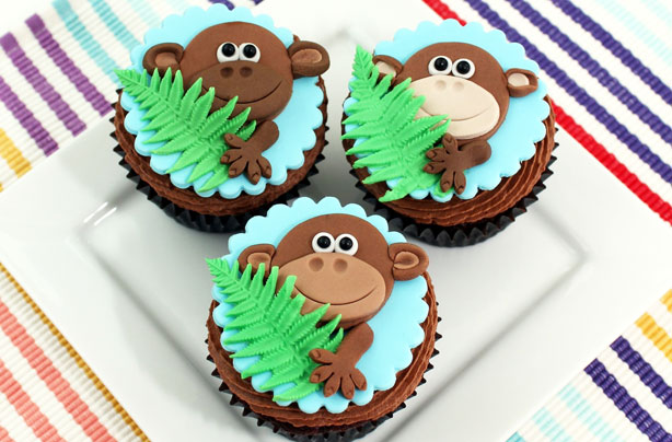 Animal cupcakes