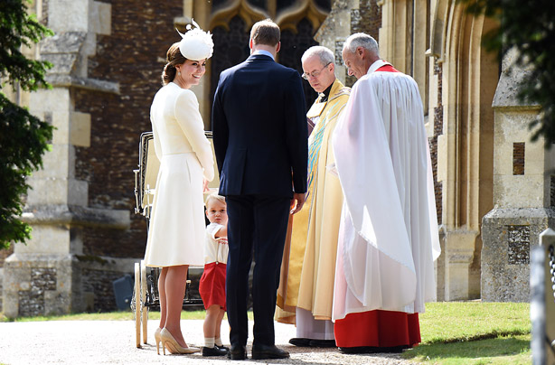 Princess Charlotte's christening