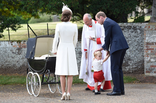Princess Charlotte's christening