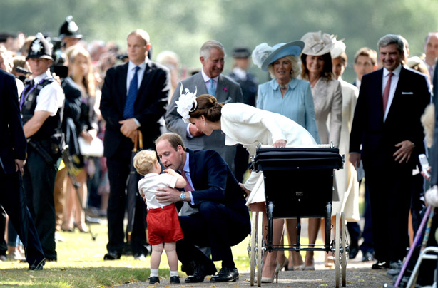 Princess Charlotte's christening
