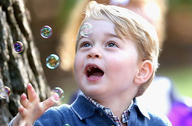 Prince George, children's party Canada