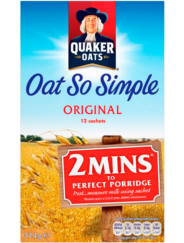 Quaker Oat So Simple Original