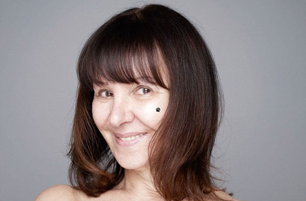 Arlene Phillips without make-up