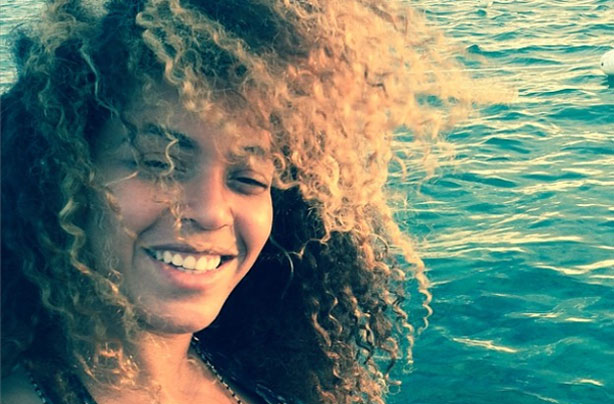 Beyonce no make-up
