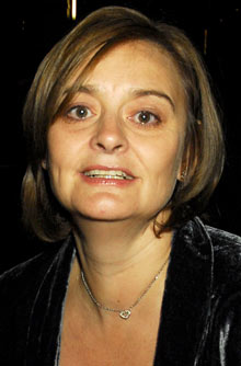 Cherie Blair, celebrity, no make-up,