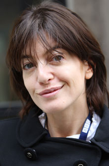 Claudia Winkleman, celebrity, no make-up,