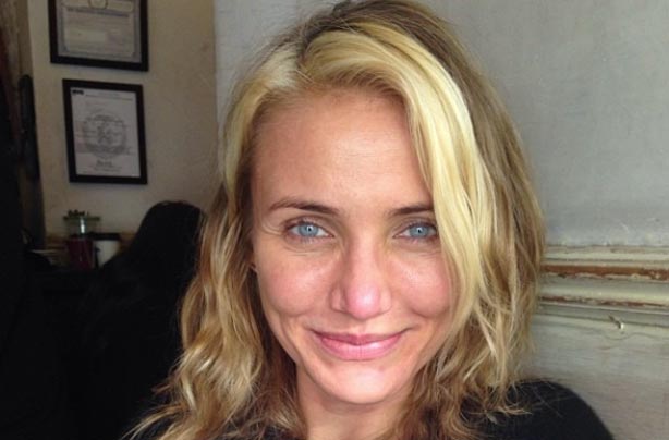 Cameron Diaz without make-up