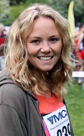 Charlie Brooks, make-up, no make-up,
