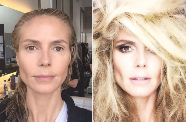 Celebrities without make-up