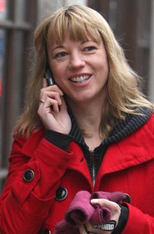 Sara Cox, celebrity, no make-up,