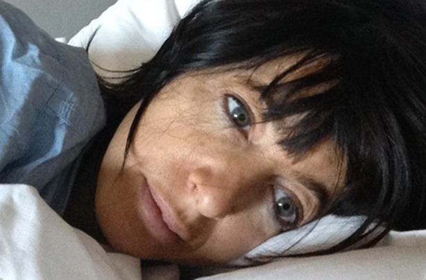 Celebrities without makeup Claudia Winkleman
