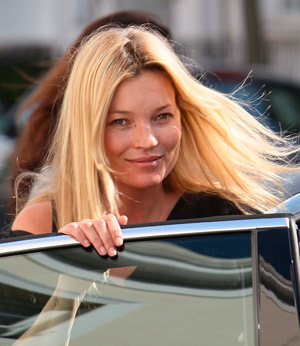 Kate Moss, no make-up
