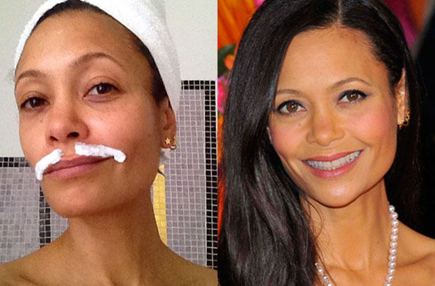 Thandie Newton, celebrities without makeup