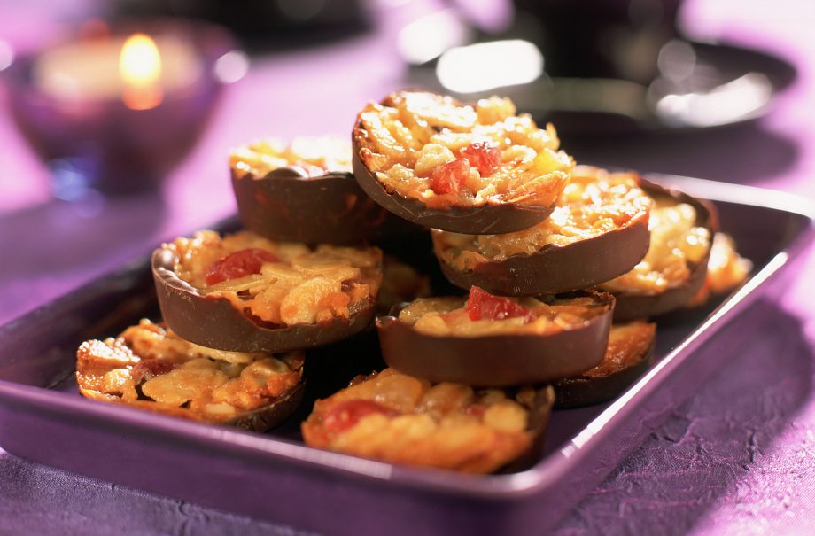 Chocolate florentines