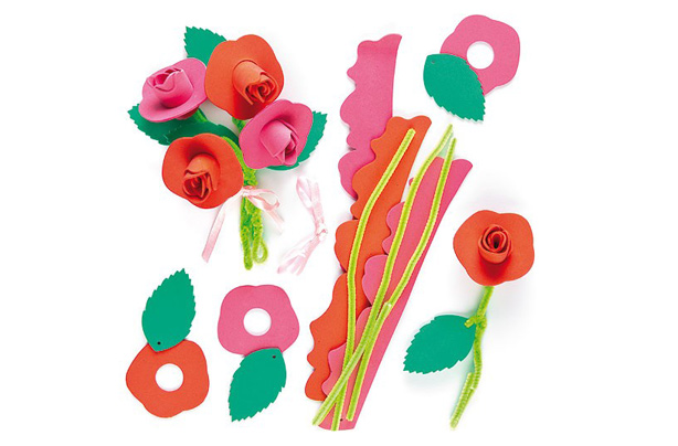 Baker Ross roses craft kit