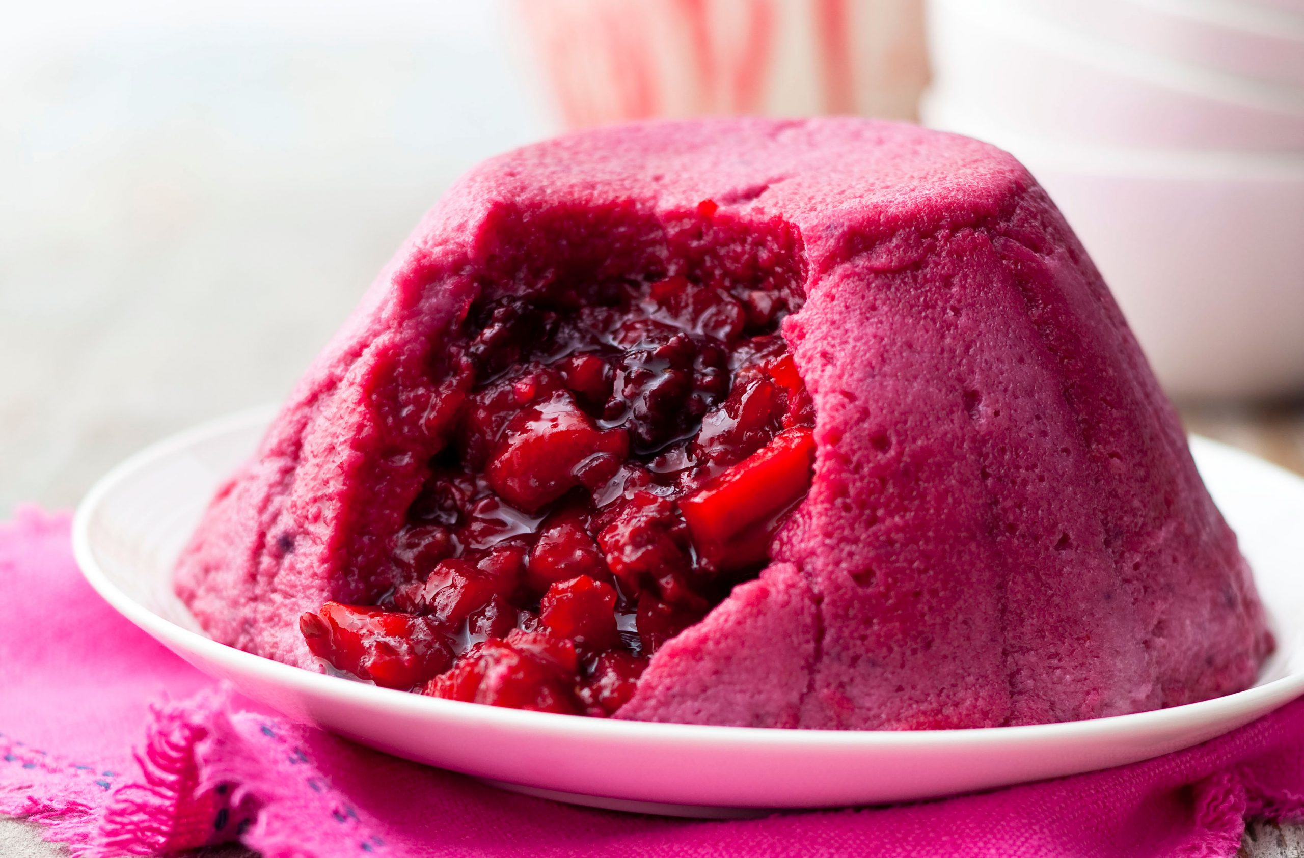 Fruit pudding