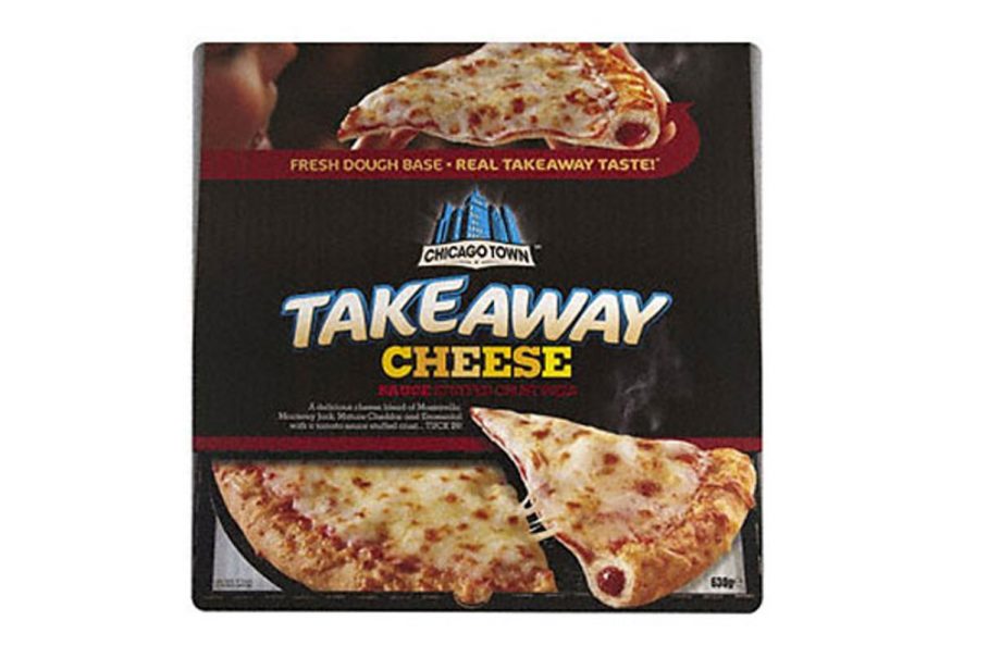 Chicago Town Takeaway Stuffed Crust Four Cheese Pizza: 2/10