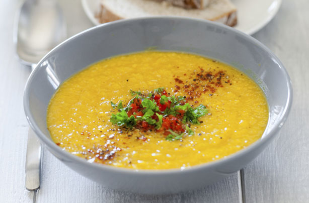 Dairy-free smoked chilli sweetcorn chowder