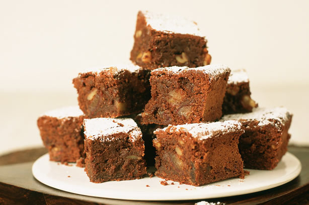 Date and Pecan Brownies