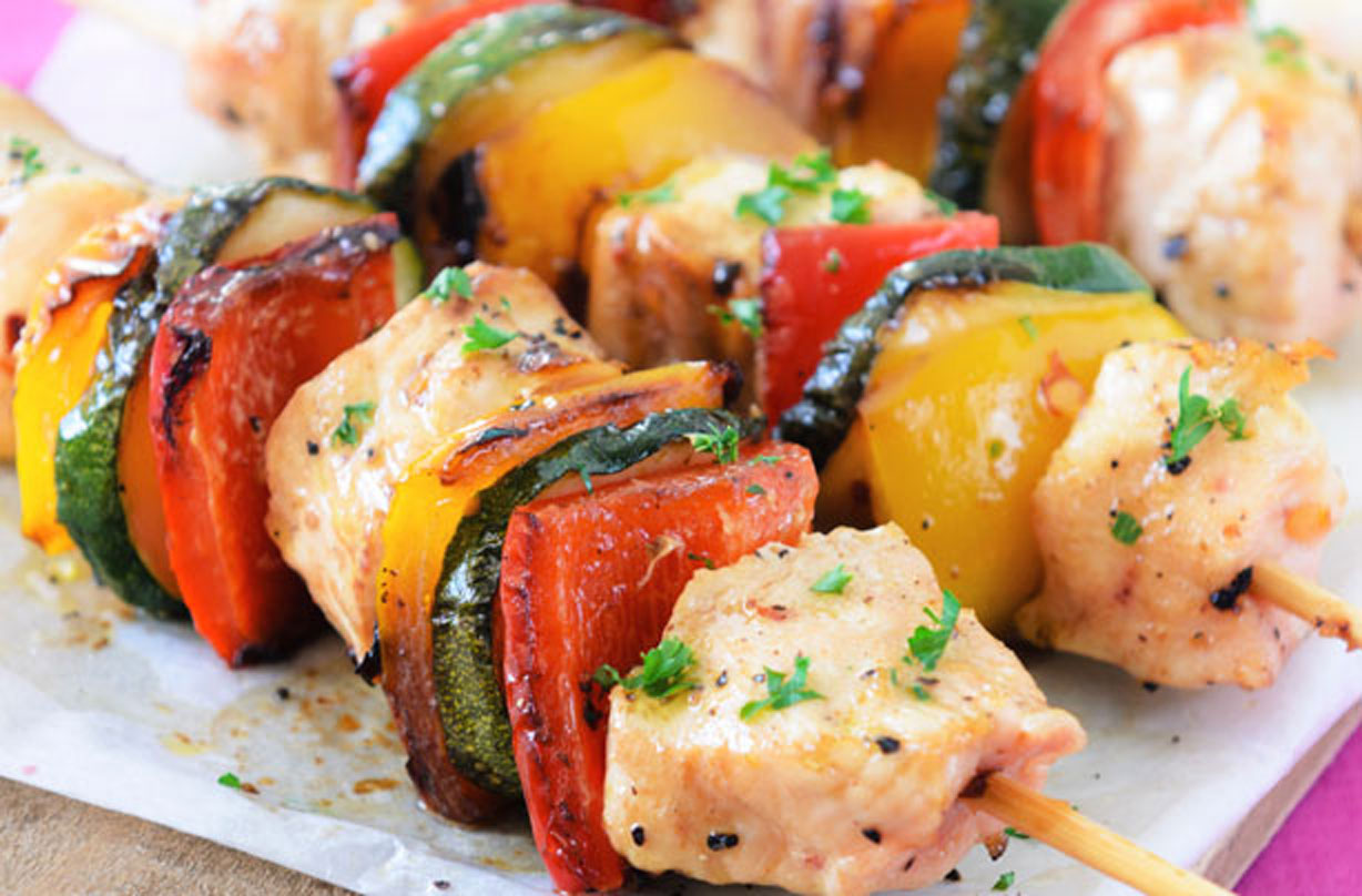 Sweet Chilli Chicken Kebab Dinner Recipes GoodtoKnow