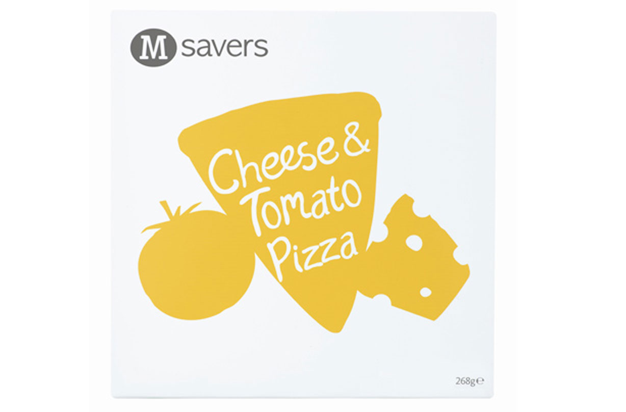 Morrisons Cheese And Tomato Saver Pizza: 1/10