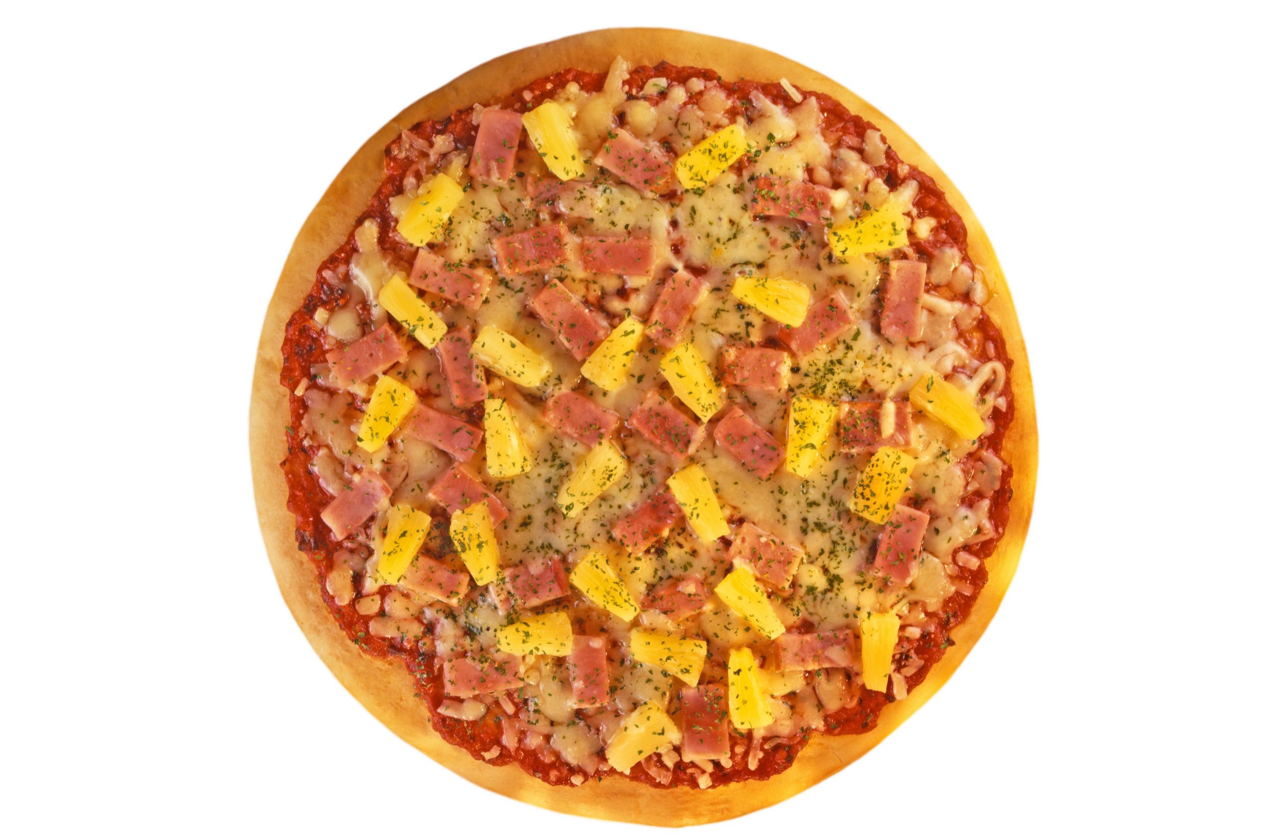 Sainsbury’s Thin And Crispy Ham And Pineapple Pizza: 5/10