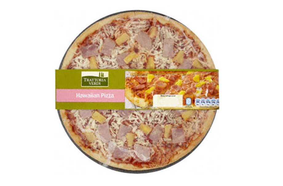 Tesco Trattoria Verdi Ham And Pineapple Pizza: 9/10