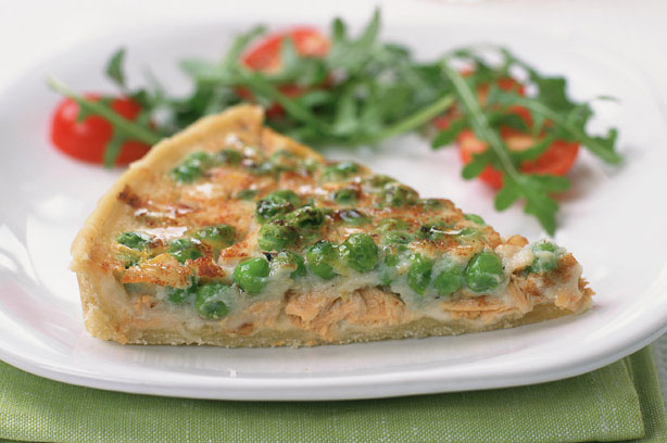 Tuna and Pea Quiche