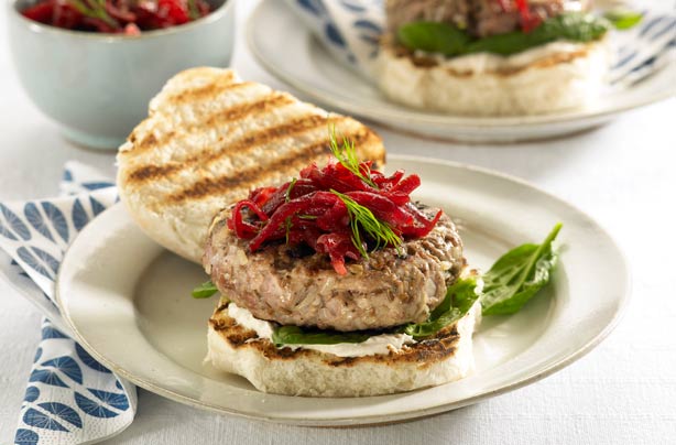 Beetroot relish for your burgers