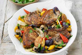 One-pot pork chops recipe