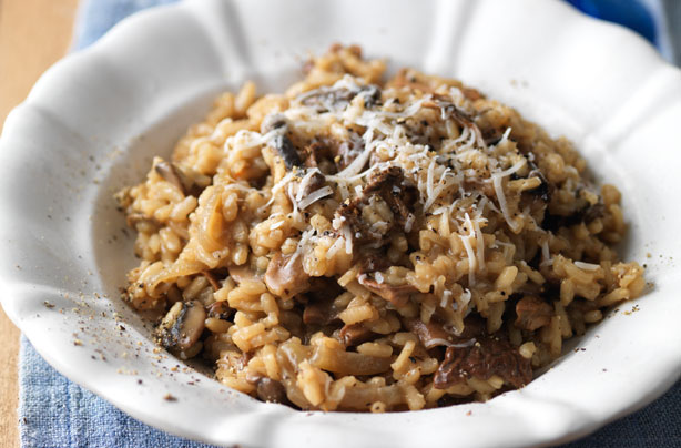 How to make mushroom risotto