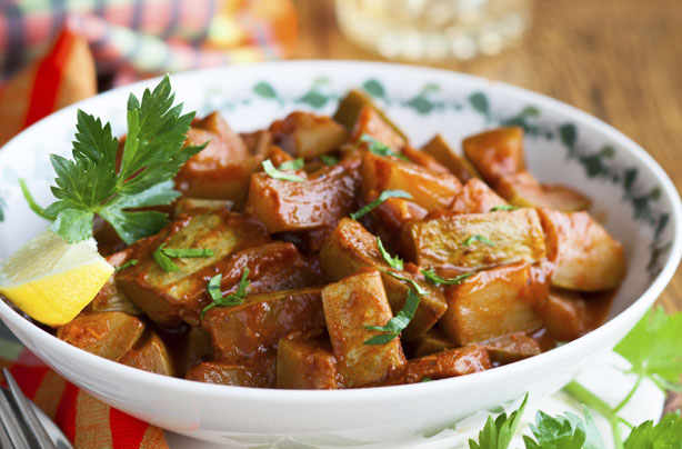 Spiced Moroccan courgette stew