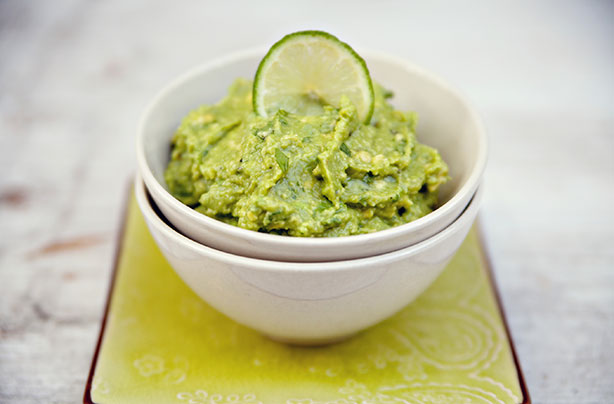 Healthy snacks: Guacamole