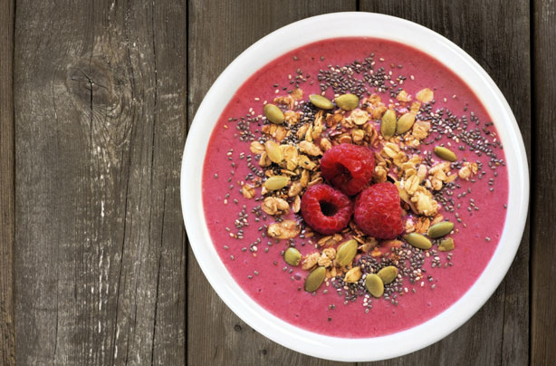 Healthy snacks: Smoothie bowl