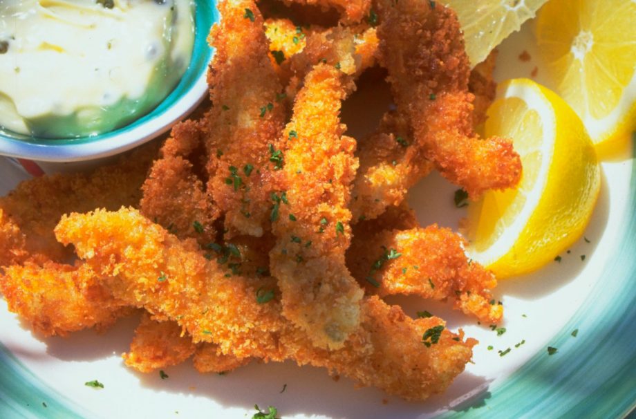 Gordon Ramsay's lemon sole fish goujons