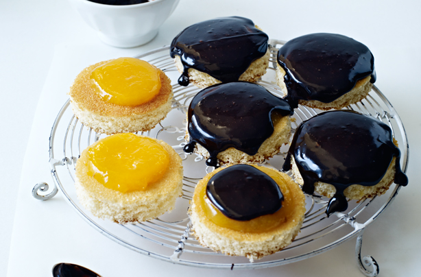 Homemade Jaffa cakes
