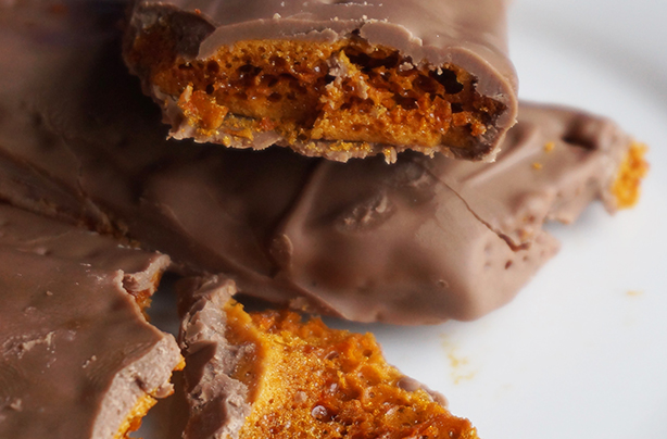 Homemade crunchie recipe