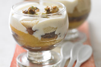 Sherry caramel trifle
