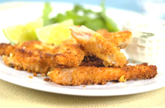 Gordon Ramsay's lemon sole fish goujons recipe